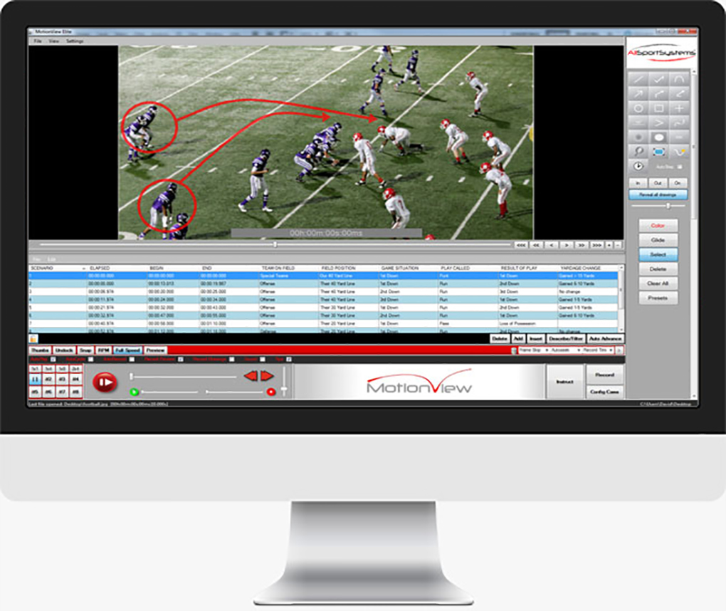 sports motion analysis software
